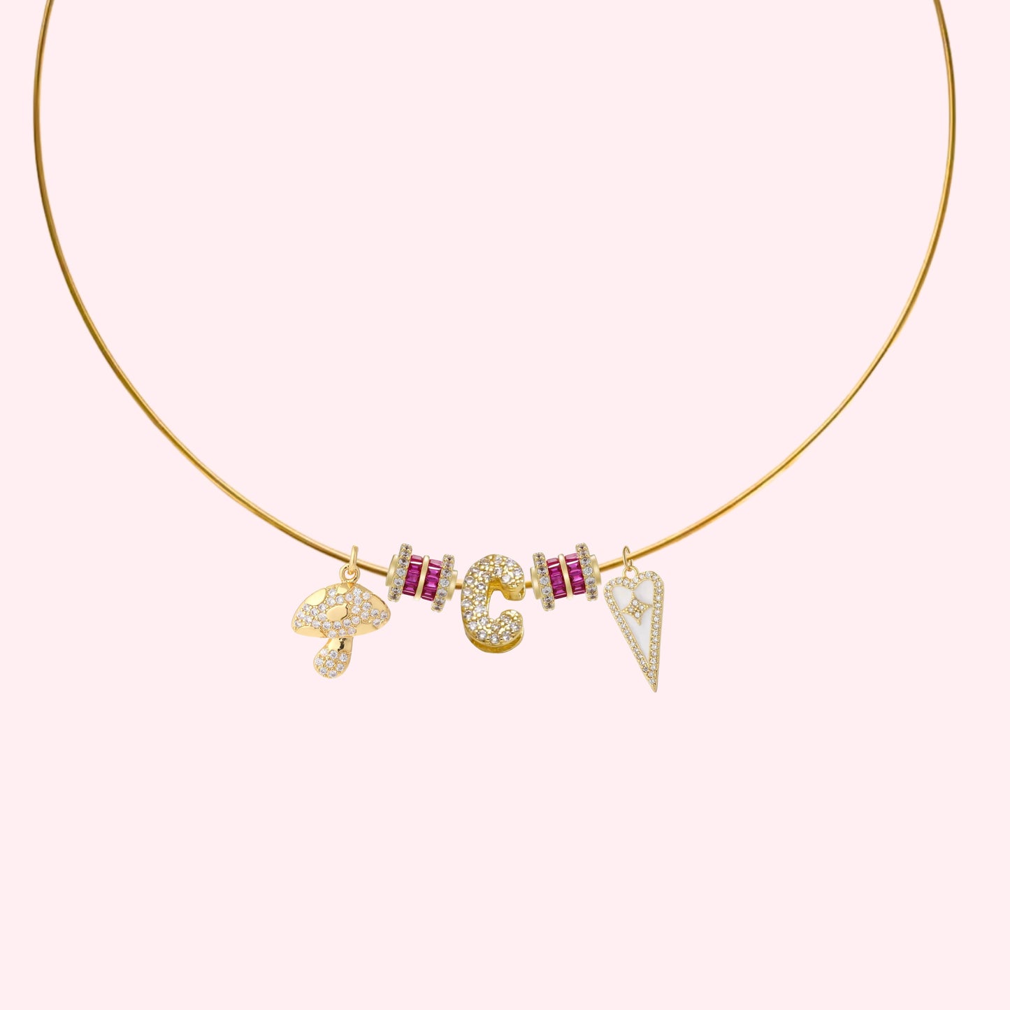 Pink Zirconia Bead