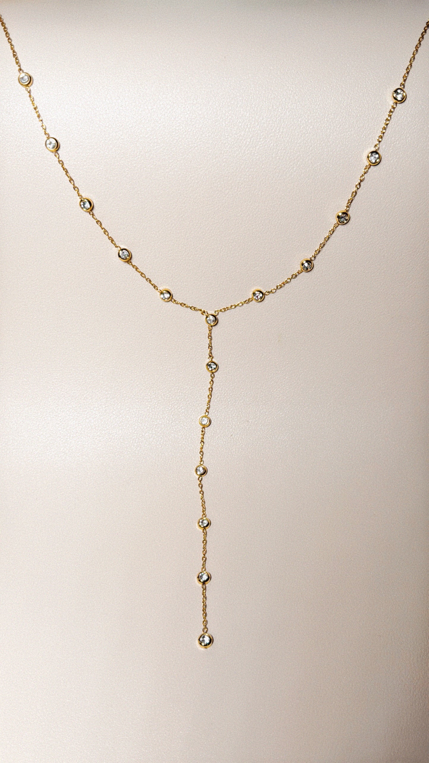 Crystal Drop Necklace