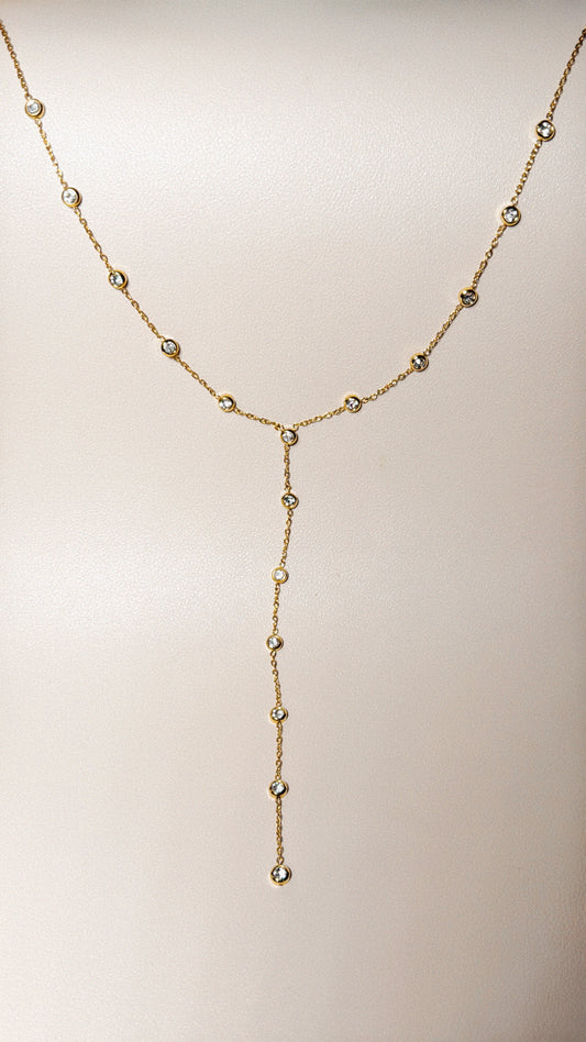 Crystal Drop Necklace