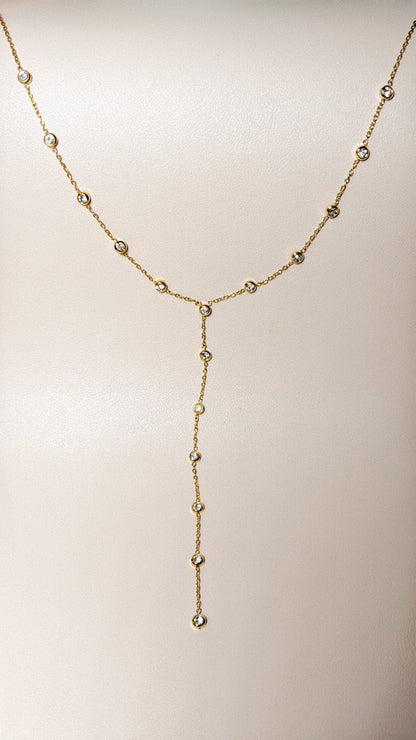 Crystal Drop Necklace
