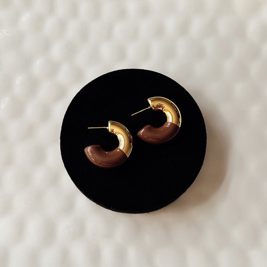 Duality Hoops - Brown  image 0