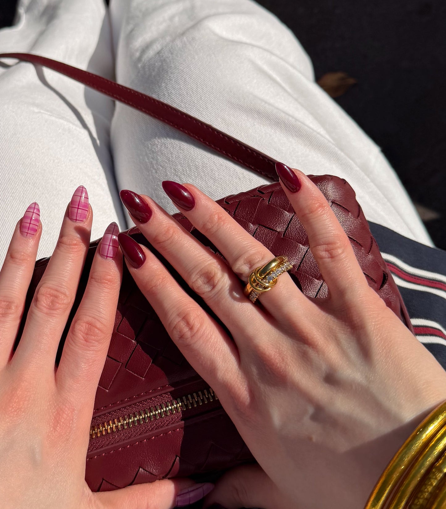 Golden Promise Rings - Clear