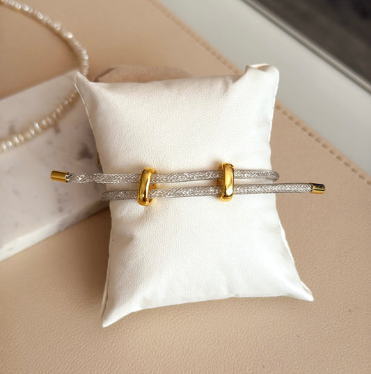 Golden Threads Bracelet image 0