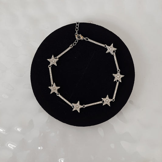 Silver Stars Bracelet image 0