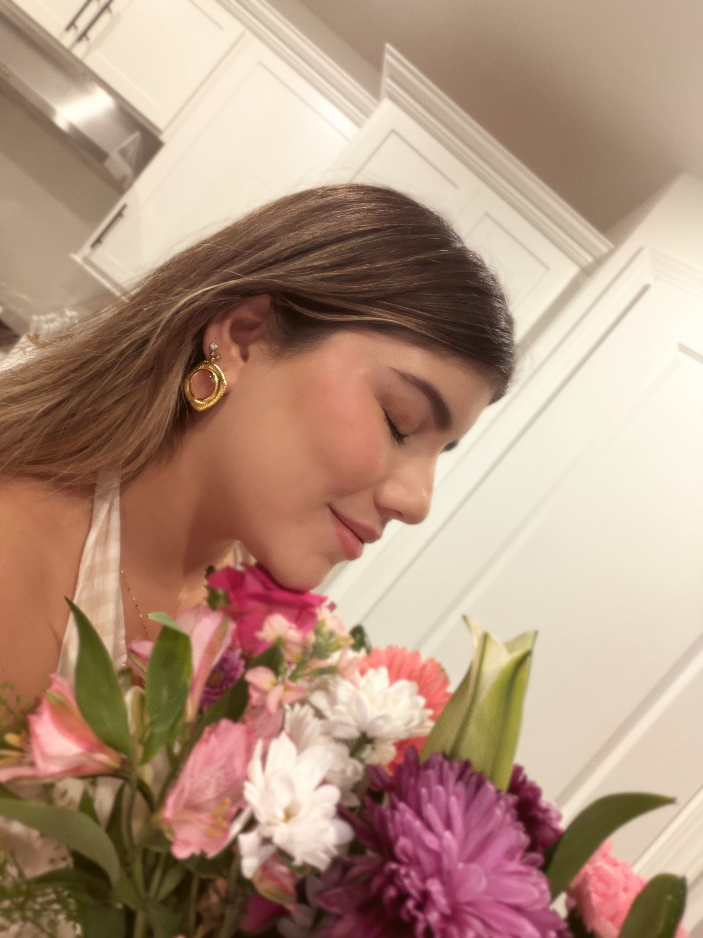 Rosé Earrings