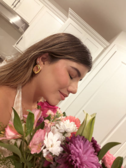 Rosé Earrings