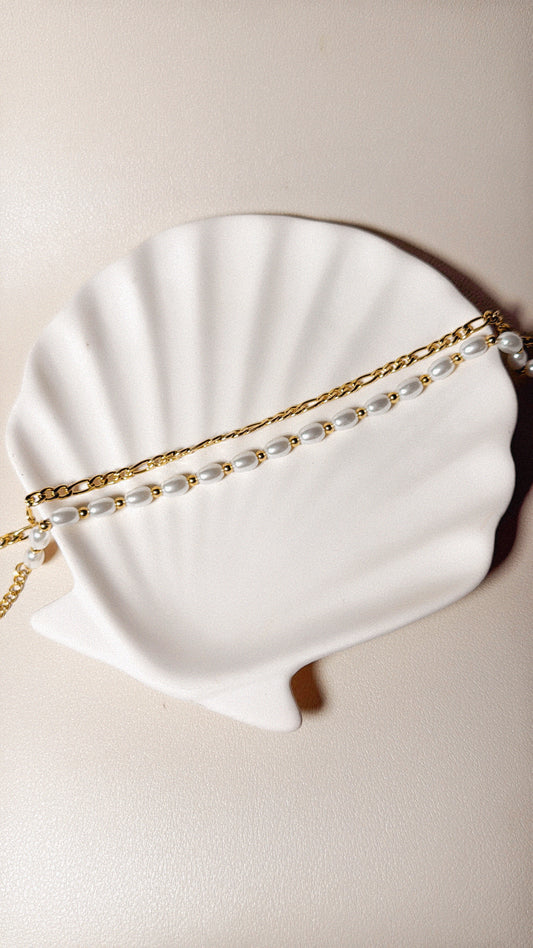 Shoreline Anklet Set