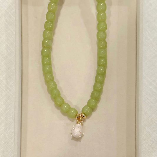 Green Pearl Necklace