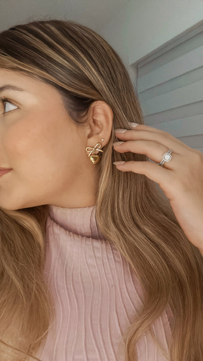 Amore Bow Earrings