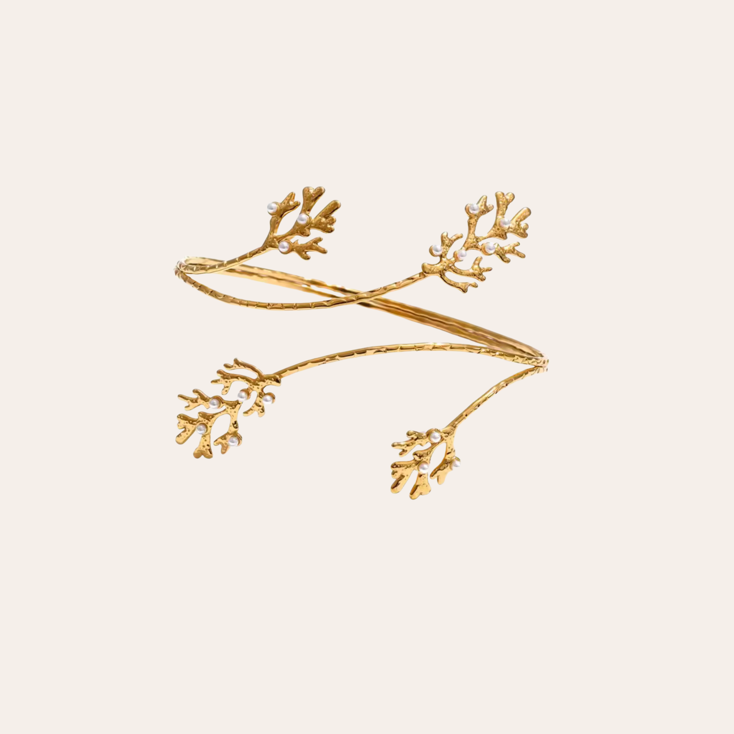 Coral Arm Bracelet