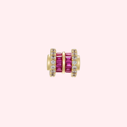Pink Zirconia Bead