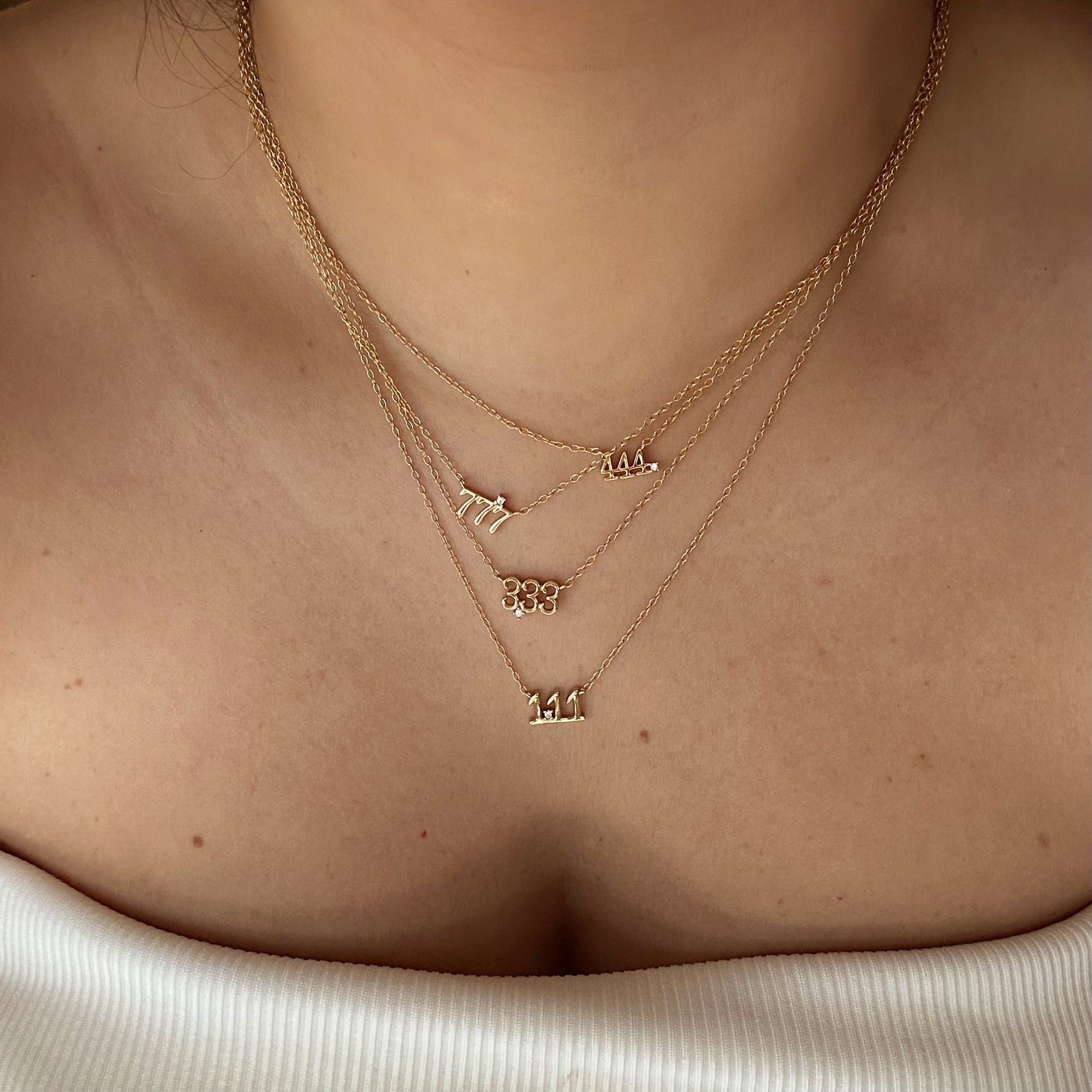 Angel Number Necklace image 1