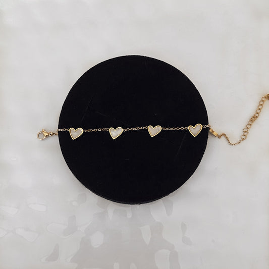 Golden Hearts Bracelet image 0