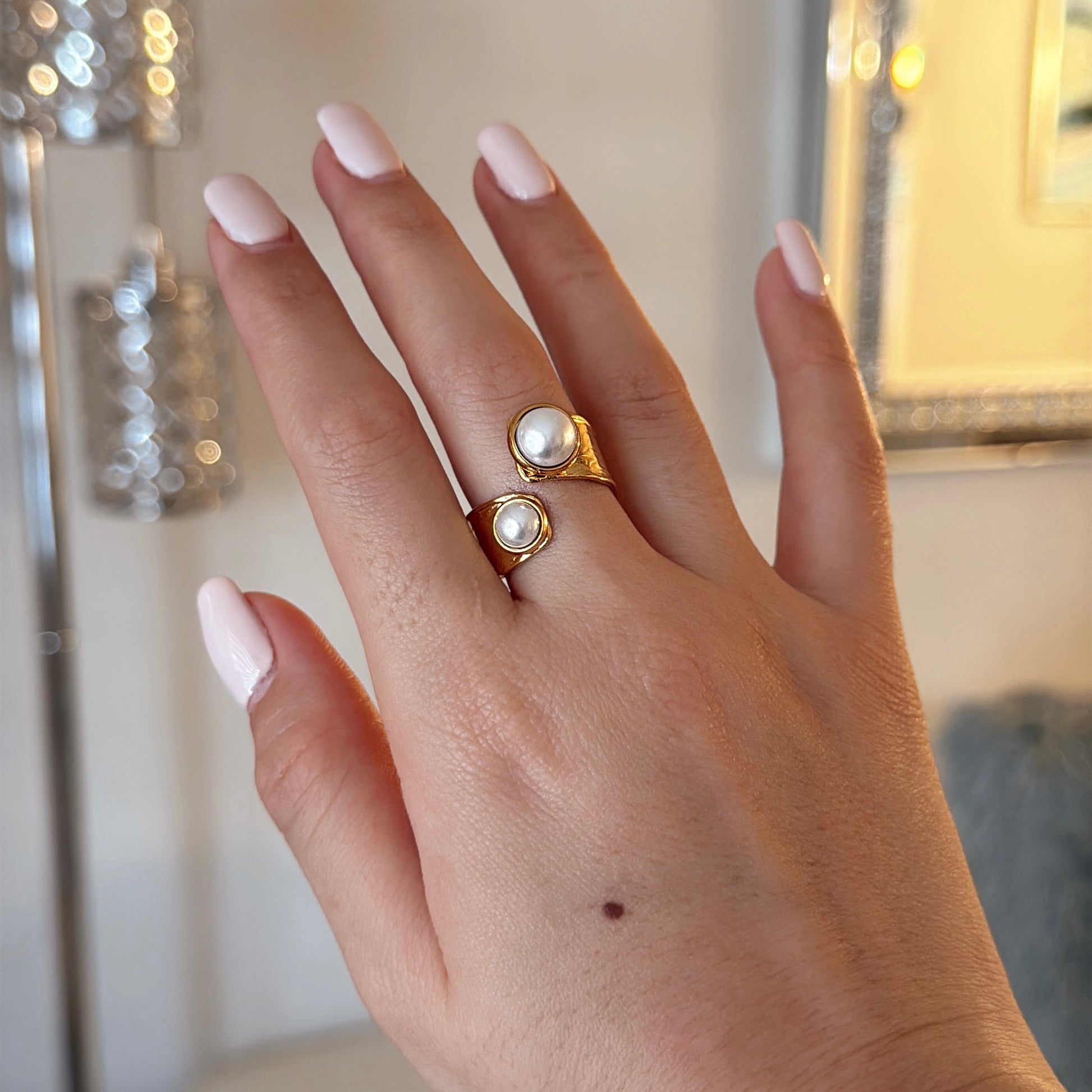 Moonlit Duo Ring  image 0